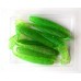 Силиконовая приманка для рыбалки, Taipan Slim View Fat, 2,8 дюйма, 8шт/уп, цвет №08 Green neon